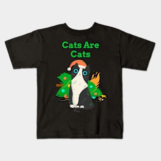 cats are cats Kids T-Shirt